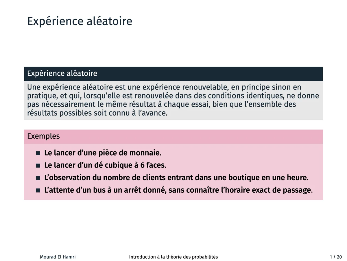 Probability, slide 2
